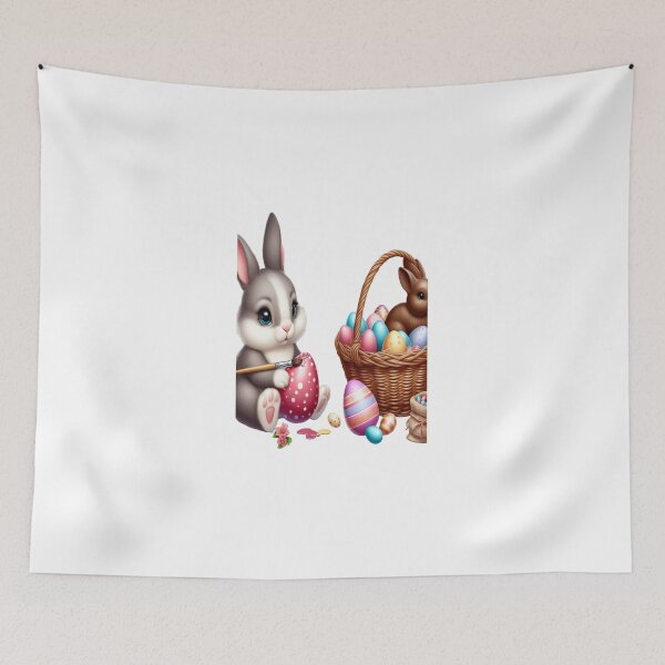 Item preview, "Easter Joy: Adorable Springtime Bunny and Egg Stickers" 13 designed and sold by Sweet Dreams & Fantasia.