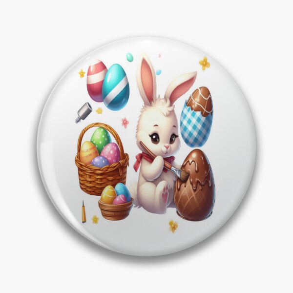 Item preview, "Easter Joy: Adorable Springtime Bunny and Egg Stickers" 14 designed and sold by Sweet Dreams & Fantasia.
