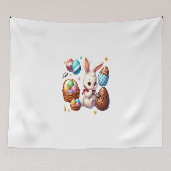 Item preview, "Easter Joy: Adorable Springtime Bunny and Egg Stickers" 14 designed and sold by Sweet Dreams & Fantasia.