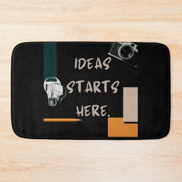 Item preview, IDEAS START HERE – Minimalist Moodboard Aesthetic Design designed and sold by Ela-graphicwiz.