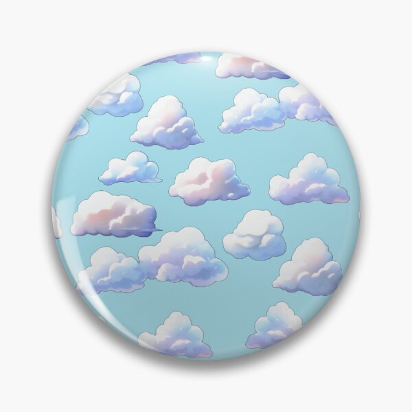 Item preview, Purple blue clouds designed and sold by clarazen.
