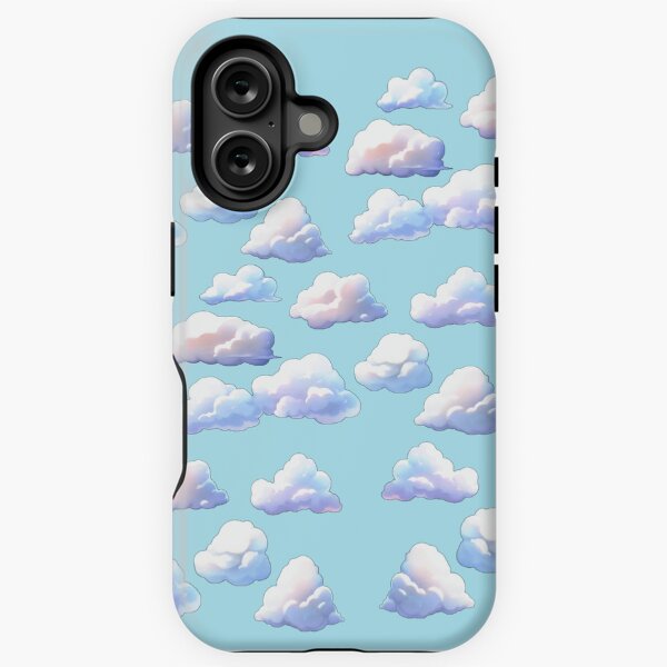 Item preview, Purple blue clouds designed and sold by clarazen.