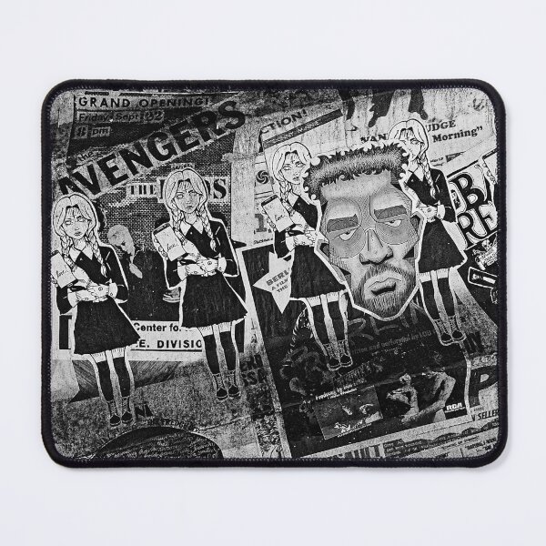 Item preview, Stickerfity, grunge poster art designed and sold by stevepaint.