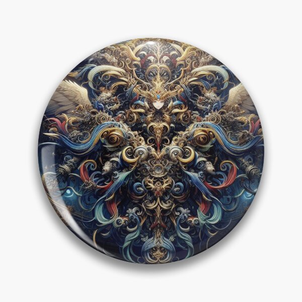 Item preview, Unique anime style abstract artwork – creative and visually stunning composition designed and sold by FotoworldEdel.