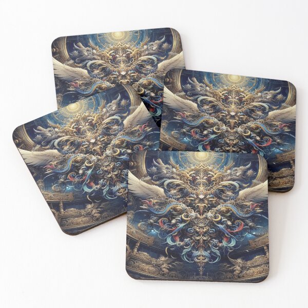 Item preview, Unique anime style abstract artwork – creative and visually stunning composition designed and sold by FotoworldEdel.