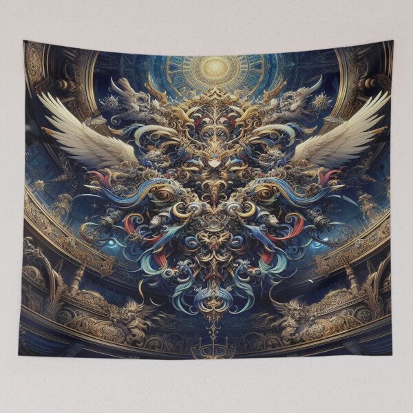 Item preview, Unique anime style abstract artwork – creative and visually stunning composition designed and sold by FotoworldEdel.