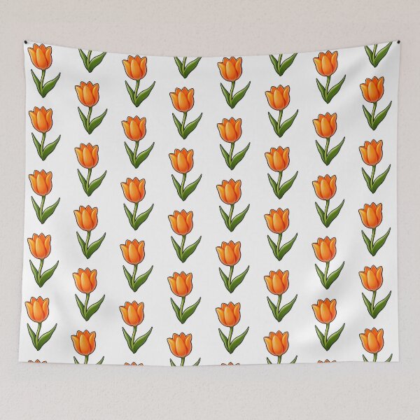 Item preview, Vibrant Orange Tulip designed and sold by Fikuall.