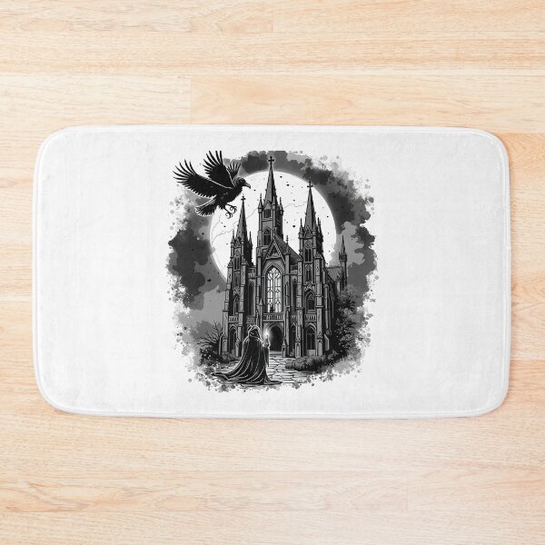 Item preview, Gothic Cathedral – The Watcher in the Night designed and sold by akhdesigns7.