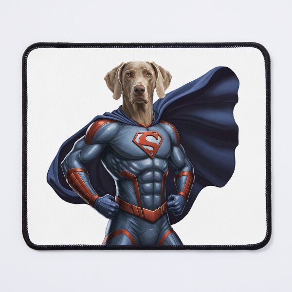 Item preview, Weimaraner Superhero designed and sold by Dog Lover Club.