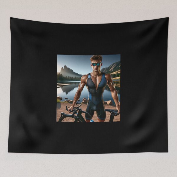 Item preview, Triathlon Warrior – Ride Through the Mountains designed and sold by Triathlongram.