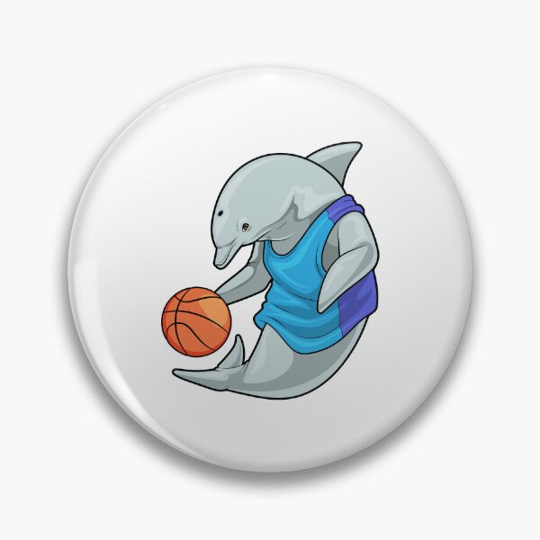 Item preview, Dolphin Basketball player Basketball designed and sold by Snabdesign84.