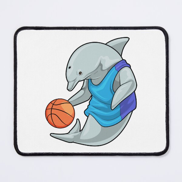 Item preview, Dolphin Basketball player Basketball designed and sold by Snabdesign84.