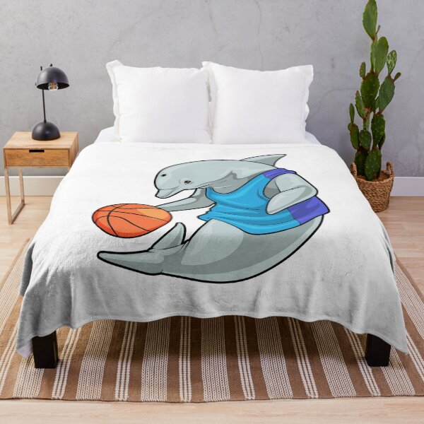 Item preview, Dolphin Basketball player Basketball designed and sold by Snabdesign84.