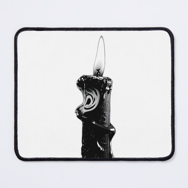 Item preview, Black Wax Candle with a Cold Blue Flame designed and sold by akhdesigns7.