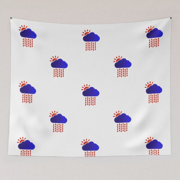 Item preview, Blue cloud pattern designed and sold by clarazen.