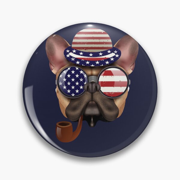 Item preview, Vintage Patriotic Bulldog Scholar Style designed and sold by Zakrytos ★★★★★.