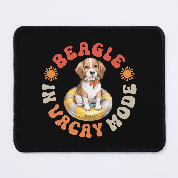 Item preview, Beagle Holiday Vacation English Dog With Floatie designed and sold by eclecTEEq.