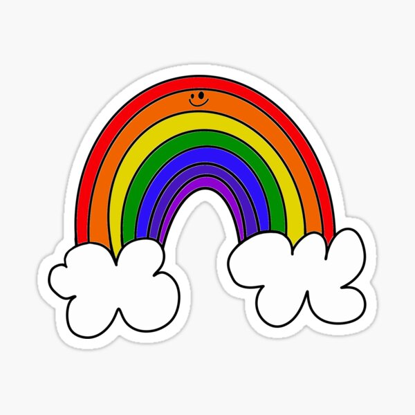 Vista previa del artículo con la obra «Arco iris», diseñado y vendido por Ange Marie Designs .