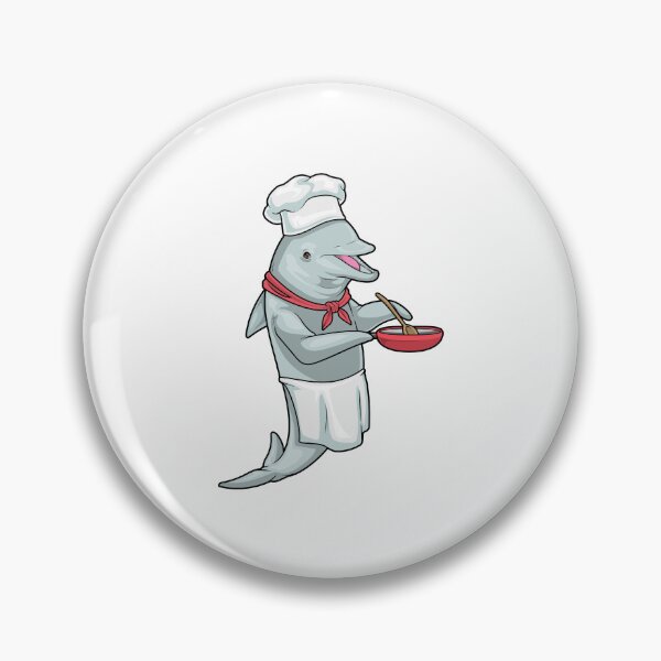 Item preview, Dolphin Chef Pan Cook designed and sold by Snabdesign84.