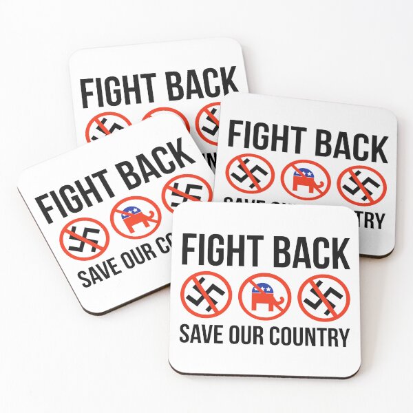 Item preview, Fight back save our country  designed and sold by Rachel the Artist .
