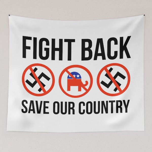 Item preview, Fight back save our country  designed and sold by Rachel the Artist .