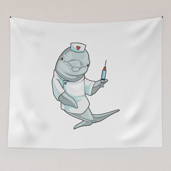 Item preview, Dolphin Nurse Syringe designed and sold by Snabdesign84.