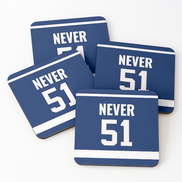 Item preview, Never 51 White and Blue designed and sold by BackgroundPixel.