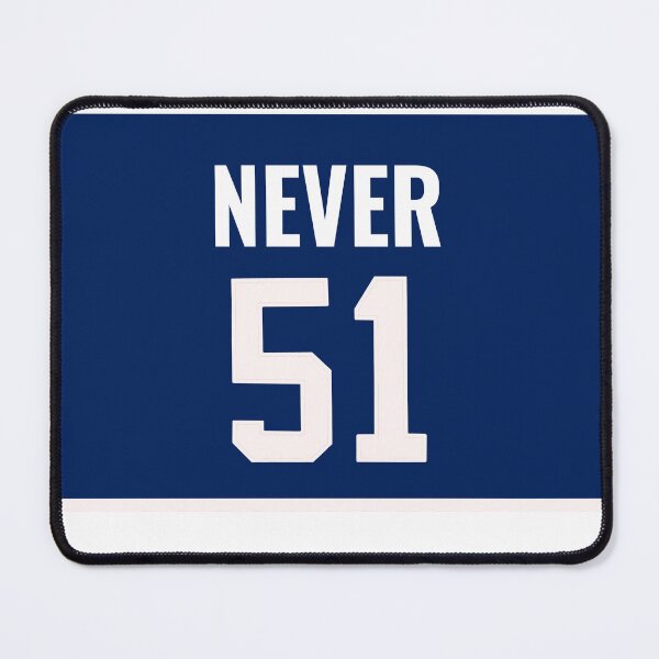 Item preview, Never 51 White and Blue designed and sold by BackgroundPixel.