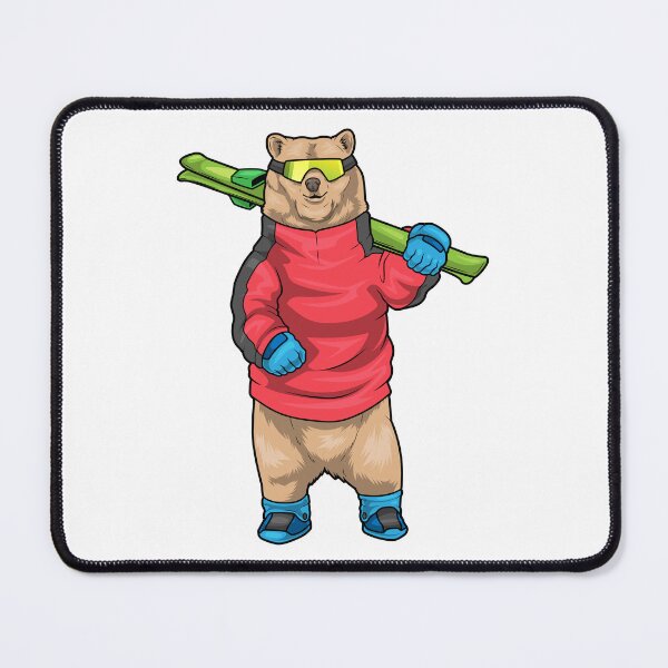 Item preview, Bear Skier Ski goggles Ski designed and sold by Snabdesign84.