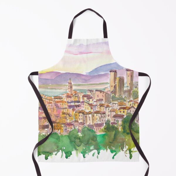 Item preview, Pacentro Abruzzo View with Medieval Three Towers designed and sold by artshop77.