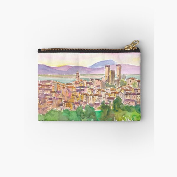 Item preview, Pacentro Abruzzo View with Medieval Three Towers designed and sold by artshop77.