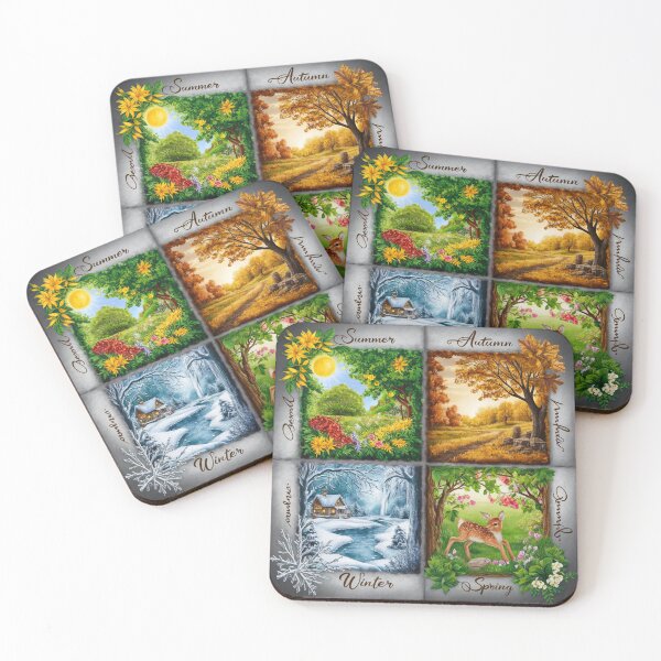 Item preview, Seasons,oil paint. designed and sold by elegantpaterns.