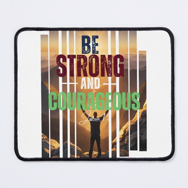 Item preview, Be Strong and Couragious designed and sold by BlessedHandsDesigns.