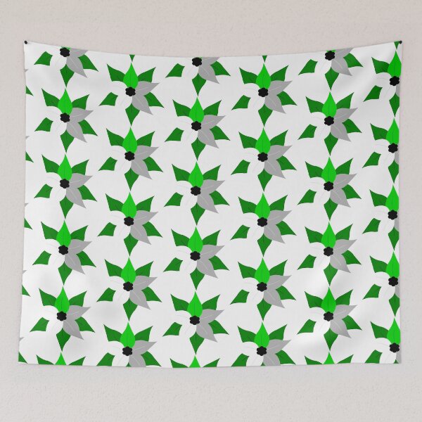 Item preview, Poinsettia Pride Flag Demiromantic designed and sold by HarveyHandcraftsandDesigns.