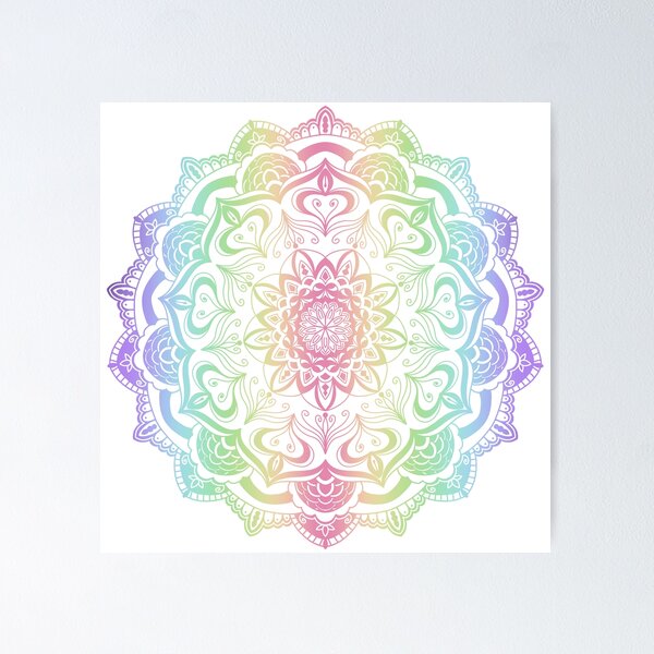 Item preview, Rainbow Mandala  designed and sold by aSideOfSpice83.