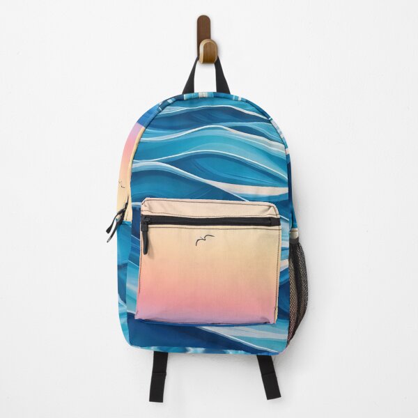 Item preview, Serene Ocean Sunset – Tranquil Seascape Wall Art designed and sold by FoisonDesigns.