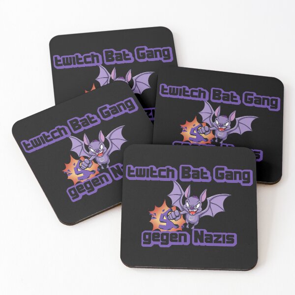 Item preview, Twitch Bat Gang gegen Nazis designed and sold by DJCyberpagan.