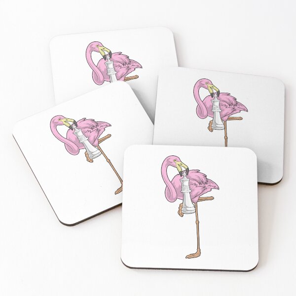 Artikelvorschau, Flamingo Schachfigur König Schach entworfen und verkauft von Snabdesign84.