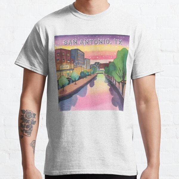 Item preview, San Antonio, TX – Sunset on the River Walk designed and sold by HonkyTonk2025.