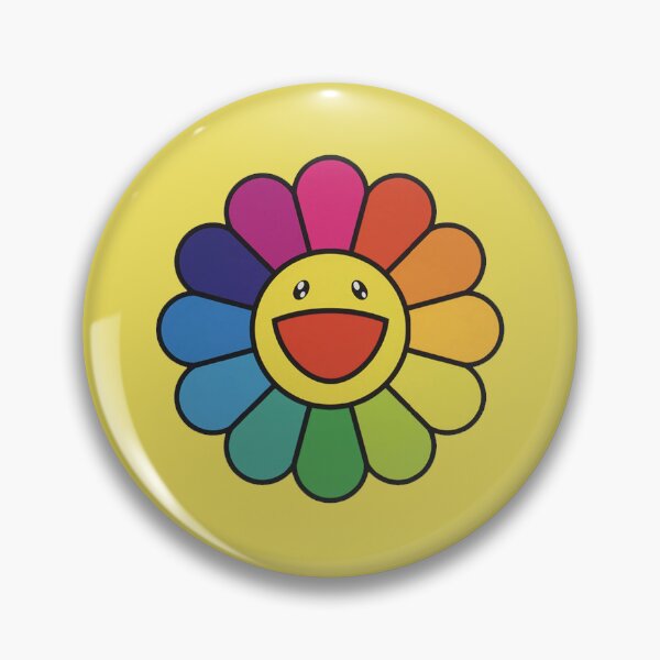 Item preview, Takashi Murakami's rainbow flower designed and sold by alxndrvzk.