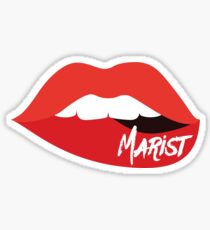 Marist Lips Sticker