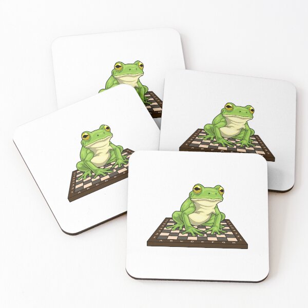 Artikelvorschau, Frosch Schachbrett Schach entworfen und verkauft von Snabdesign84.