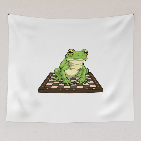 Artikelvorschau, Frosch Schachbrett Schach entworfen und verkauft von Snabdesign84.