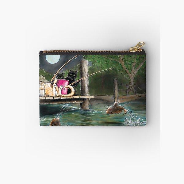 Item preview, Cat Fishing designed and sold by GraDavoArt.
