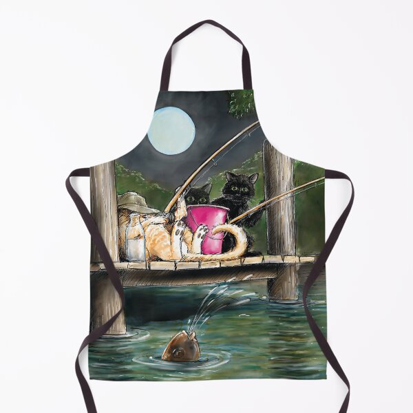 Item preview, Cat Fishing designed and sold by GraDavoArt.