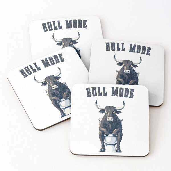 Item preview, Bull Mode - Funny Motivational Gym & Trading Humor designed and sold by SteadyRolling.