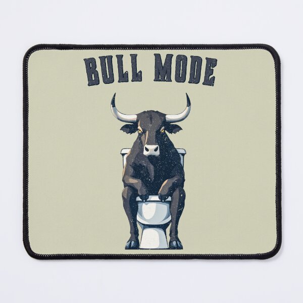 Item preview, Bull Mode - Funny Motivational Gym & Trading Humor designed and sold by SteadyRolling.