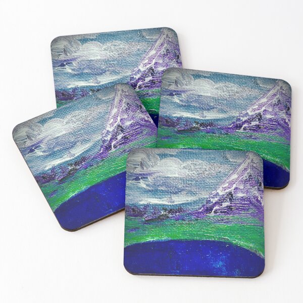 Item preview, Mountain Lake Painting designed and sold by Sparkleweather.