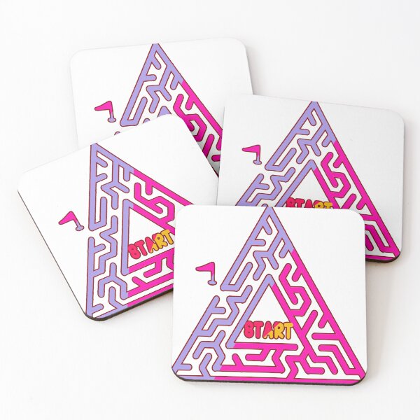 Item preview, Triangle Maze Graphic Linear  designed and sold by MigWhimsy.