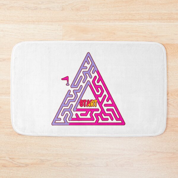 Item preview, Triangle Maze Graphic Linear  designed and sold by MigWhimsy.